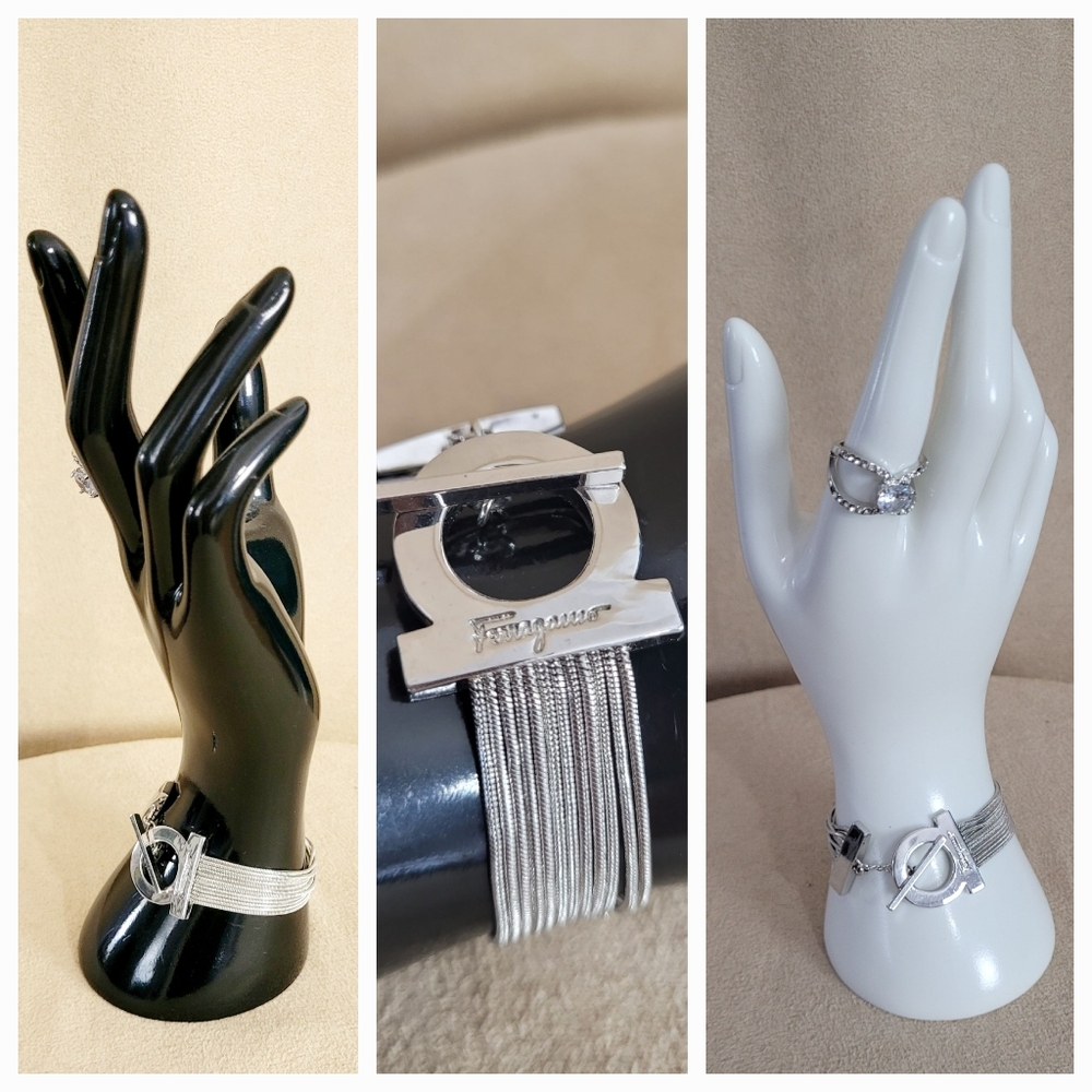 FERRAGAMO Silver Bracelet
